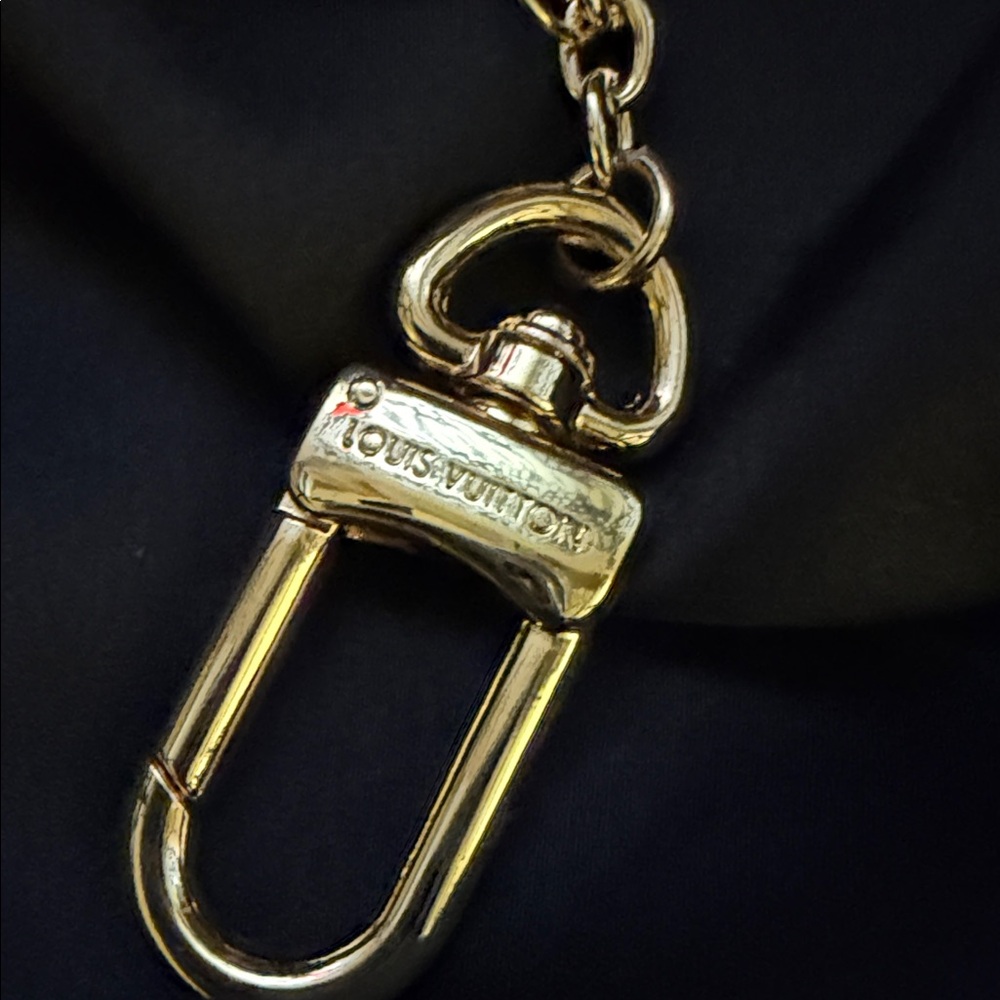 Gorgeous Pink Upcycled Louis Vuitton Bag Charm - Picture 8 of 9